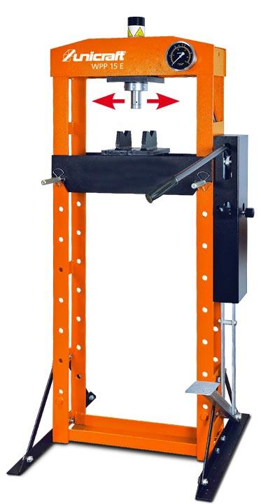 Hydraulický dílenský lis UNICRAFT WPP15E