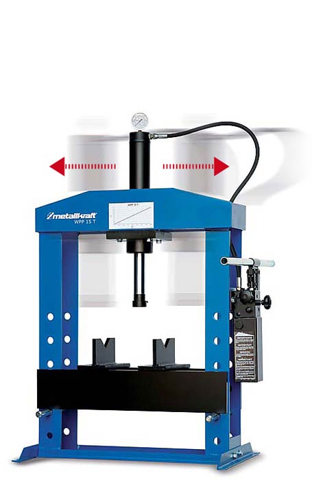 Hydraulický dílenský lis METALLKRAFT WPP15T