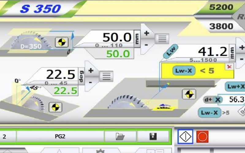 Formátovací pila s předřezem NIKMANN S350 litinová pilová jednotka