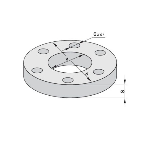 PILANA DISTANČNÍ KROUŽEK 63x30x3,0 mm