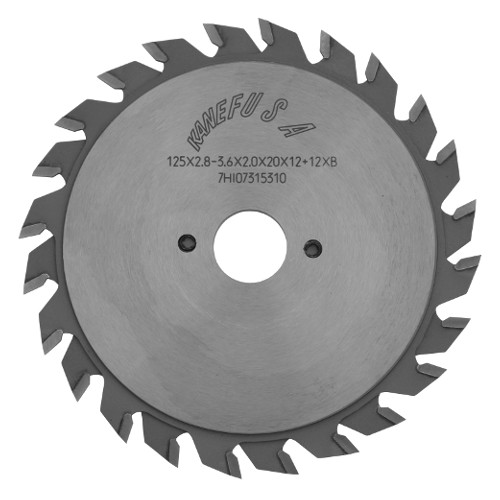 KANEFUSA SK předřezový kotouč D120x2,8-3,6xd22 12+12 FZ (dvoudílný)